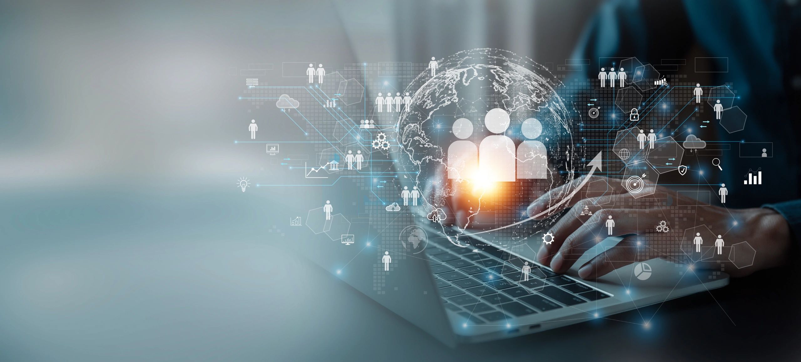 Consultant supporting an SME owner in their store